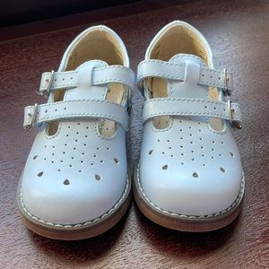 Footmates 6.5 Baby Blue Double Buckle Maryjanes-Perfect for Easter/Spring